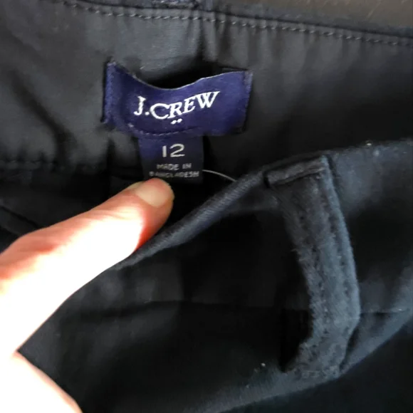 J.Crew Women’s Chino Shorts Black Size 12 - Picture 9 of 12